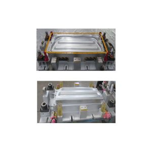 kabyklių formavimo ir išpjaustymo štampas