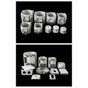 liejimo būdu pagamintas variklio korpusas