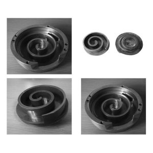 precizinis aliuminio lydinio spiralinės plokštės apdirbimas CNC staklėmis