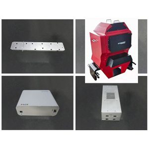 lakštinio metalo prietaiso išorinis korpusas